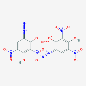 2,4-Cyclohexadien-1-one,6-diazo-3-hydroxy-2,4-dinitro-, strontium salt (2:1)